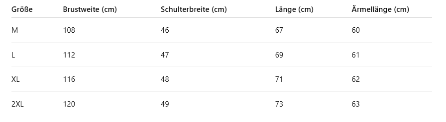 Size Guide
