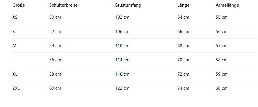 Size Guide